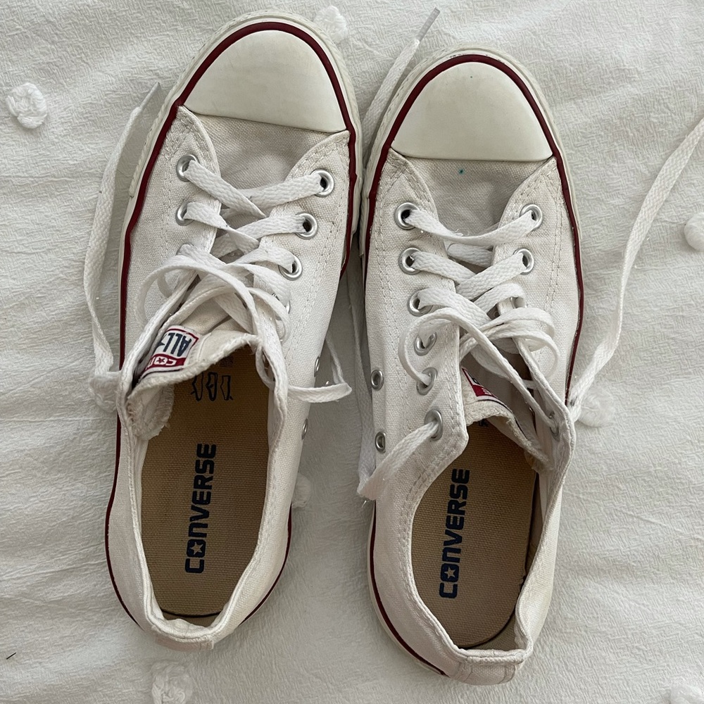 White Converse